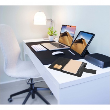 Logo trade advertising products image of: SCX.design O16 A5 light-up notebook power bank